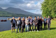 2024 Cohort at Firbush against Loch Tay